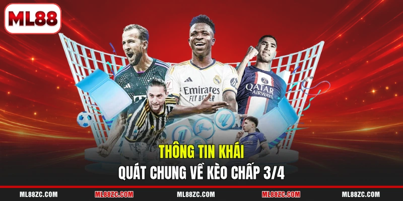 Thông tin khái quát chung về kèo chấp 3/4